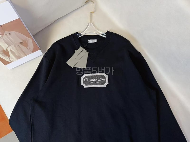 디올 꾸뛰르 블랙 캐시미어 저지 스웨터 상품 이미지 13